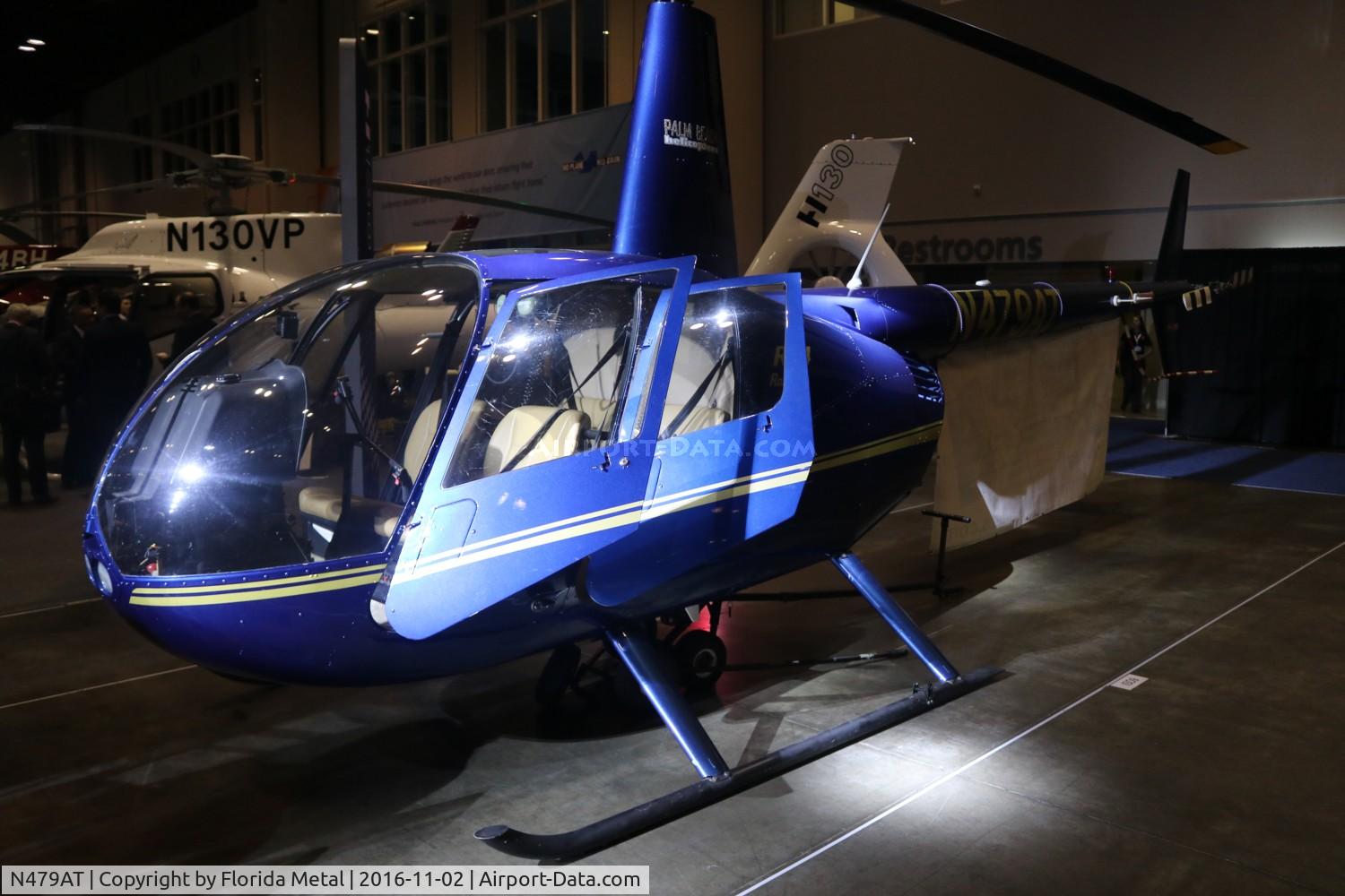 N479AT, 2007 Robinson R44 C/N 1768, R44 at NBAA Orlando