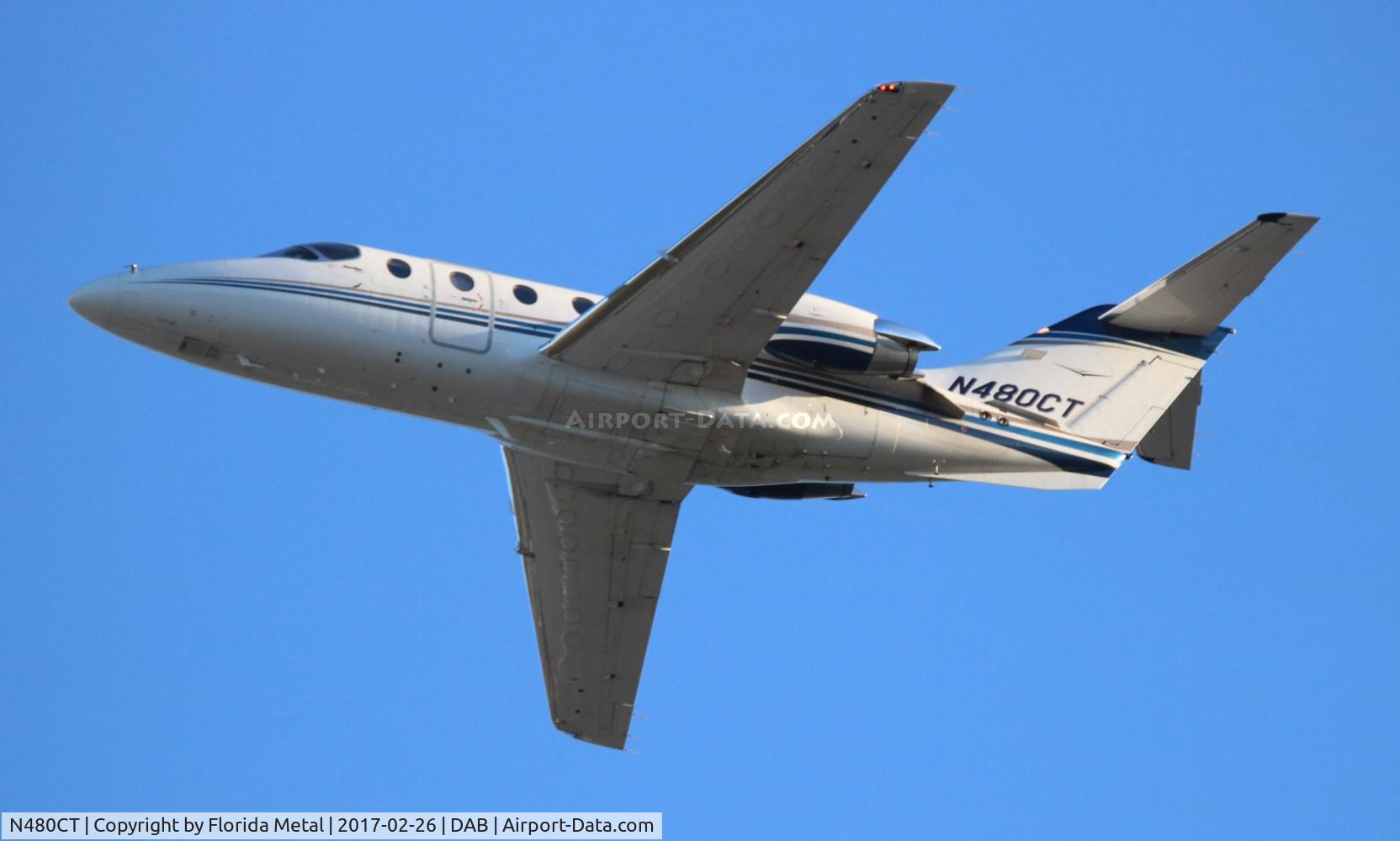 N480CT, 2007 Hawker Beechcraft 400A Beechjet C/N RK-544, Beech 400A
