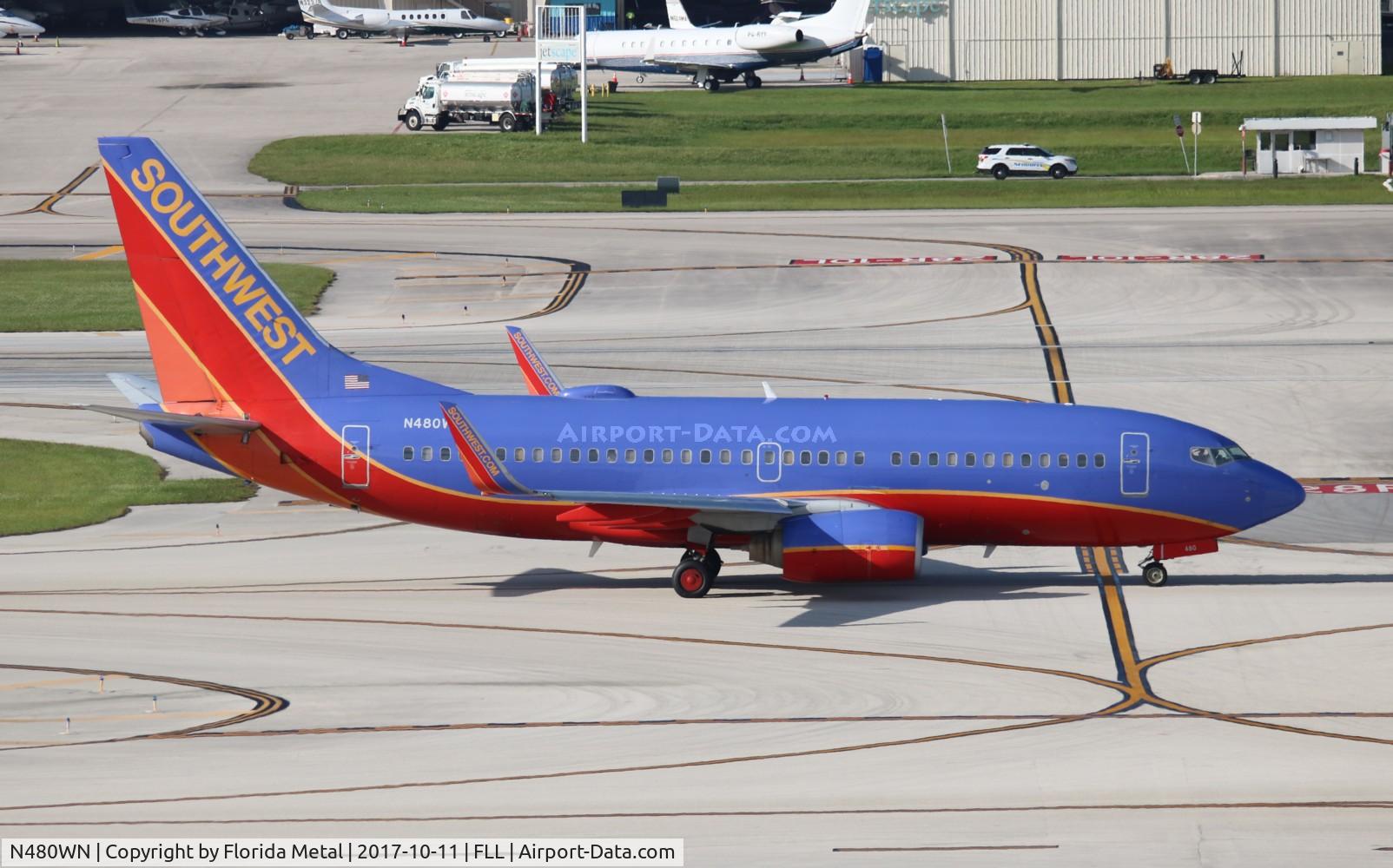 N480WN, 2004 Boeing 737-7H4 C/N 33998, Southwest