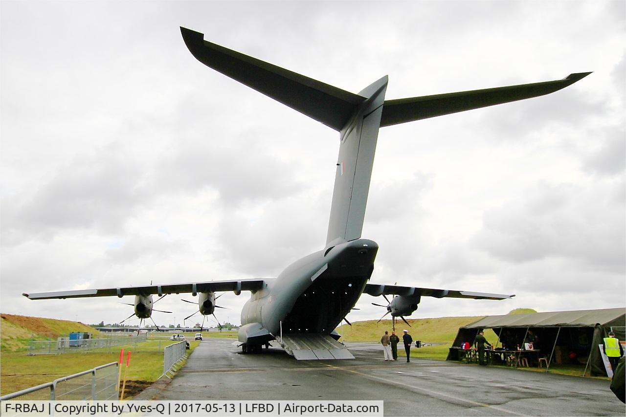 F-RBAJ, 2016 Airbus A400M Atlas C/N 037, Airbus A400M Atlas, Static display, Bordeaux-Mérignac Air Base 106 (LFBD-BOD) Open day 2017