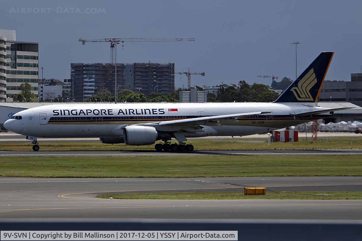 9V-SVN, 2003 Boeing 777-212/ER C/N 30873, BACK TO SIN