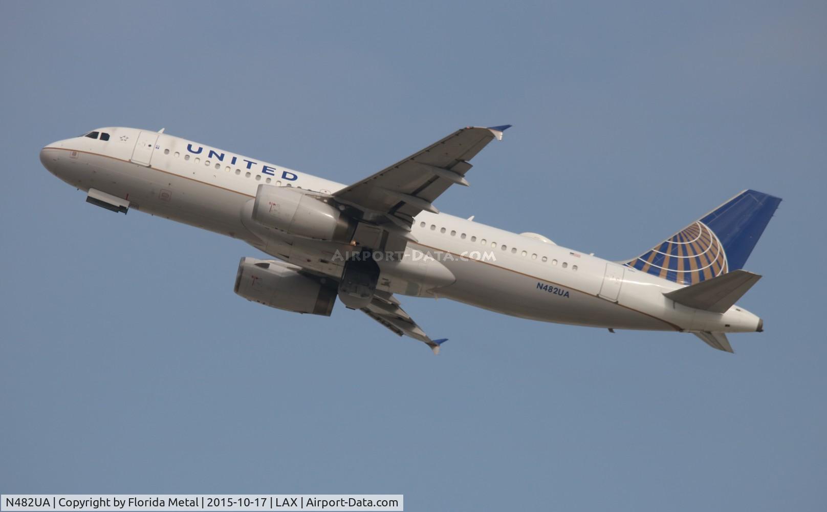 N482UA, 2001 Airbus A320-232 C/N 1584, United