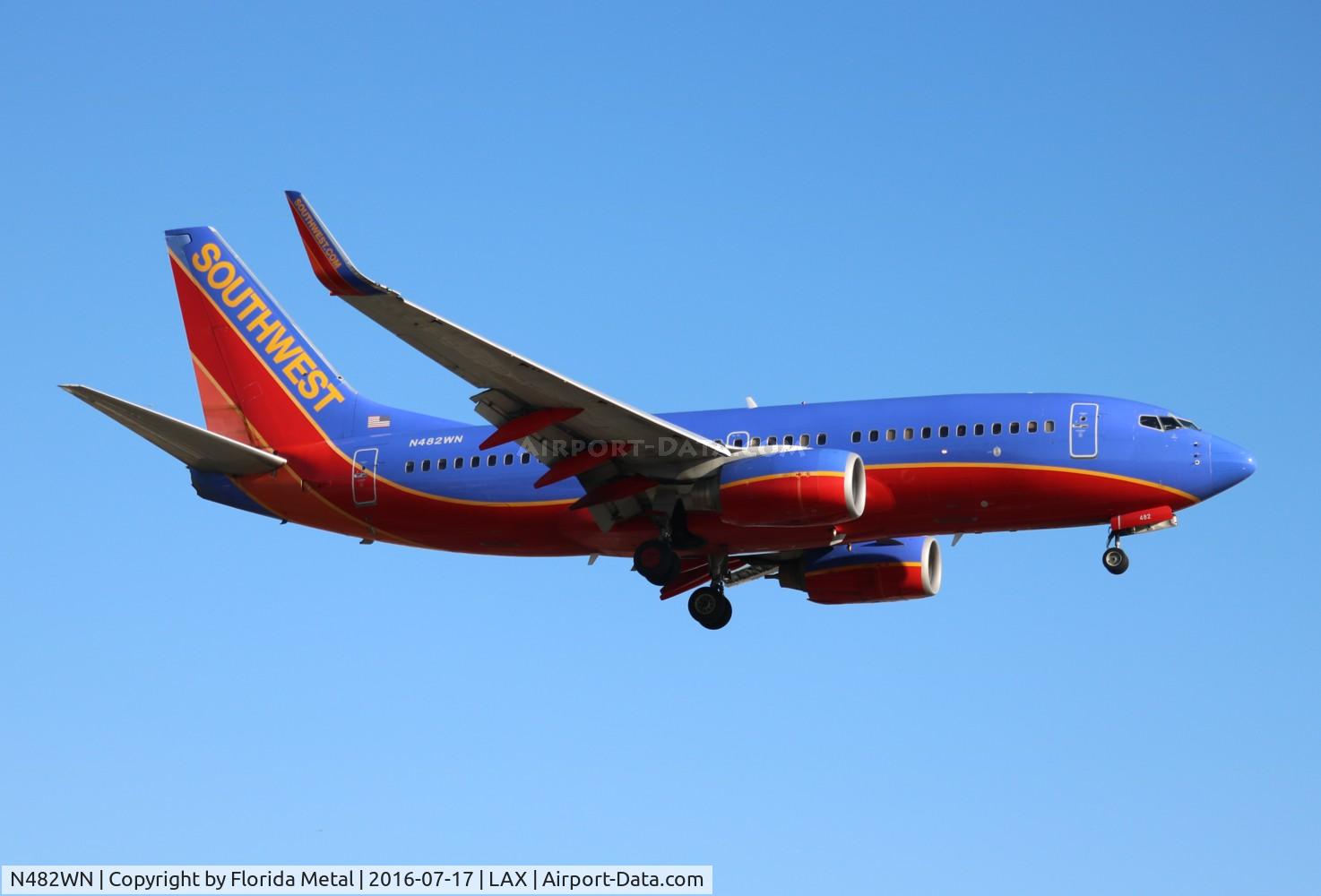 N482WN, 2004 Boeing 737-7H4 C/N 29852, Southwest