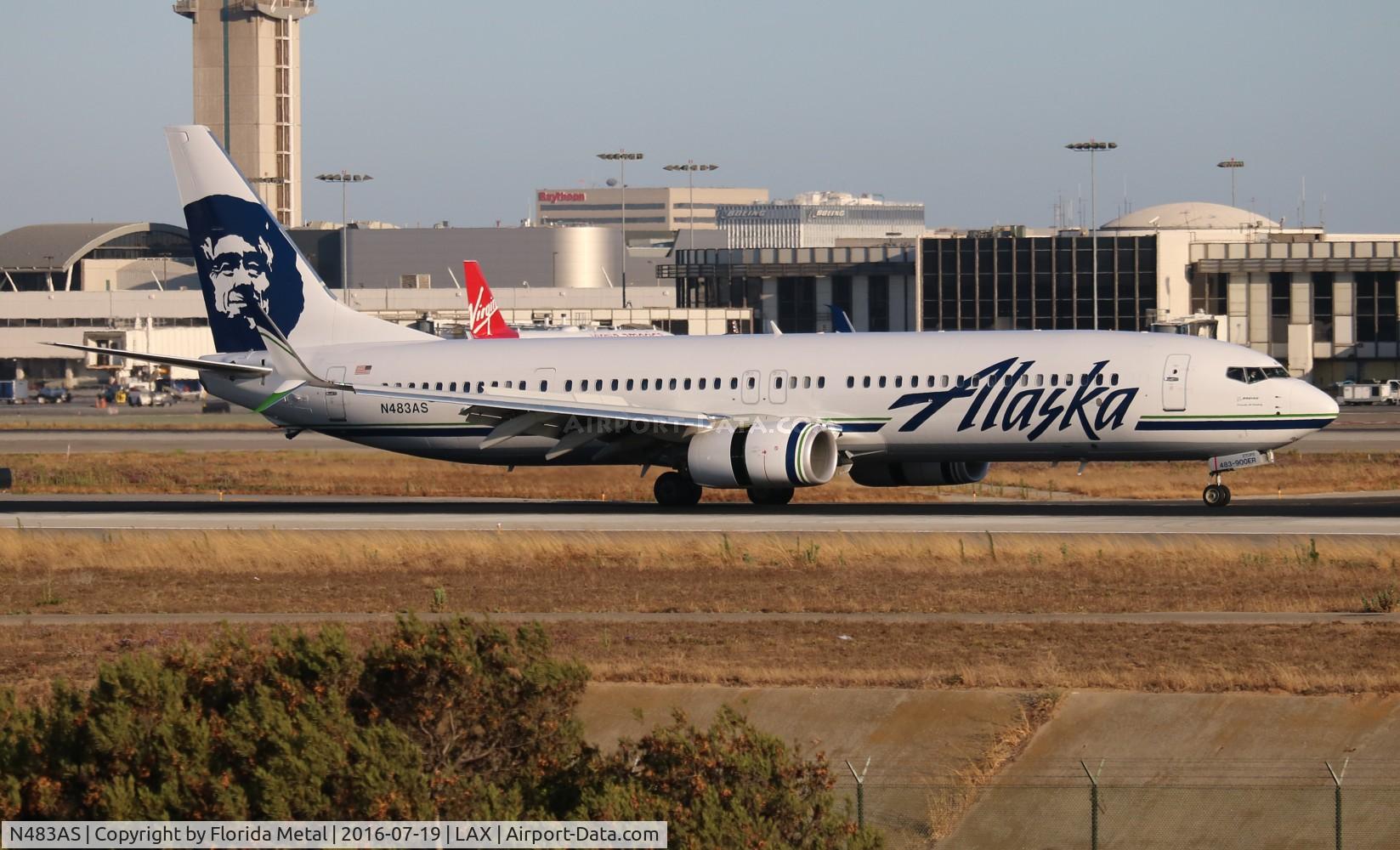 N483AS, 2015 Boeing 737-990/ER C/N 36350, Alaska