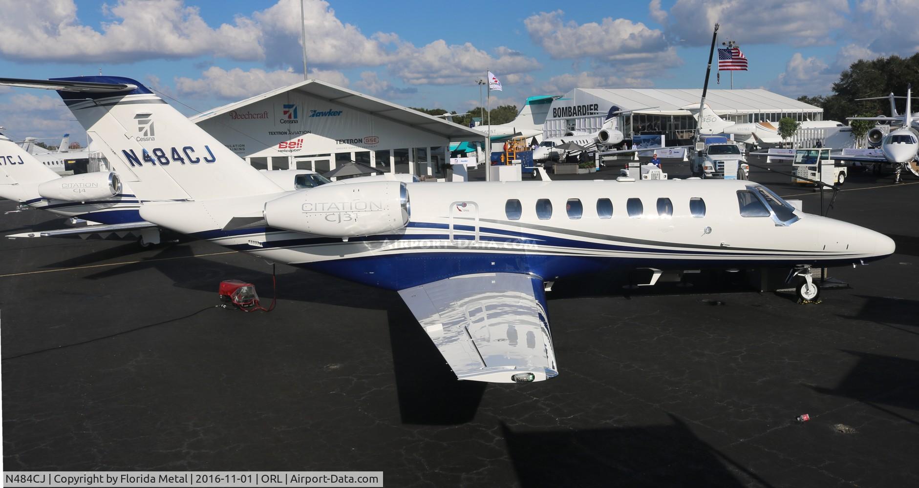 N484CJ, 2016 Cessna 525B CitationJet CJ3+ C/N 525B-0484, Citation CJ3