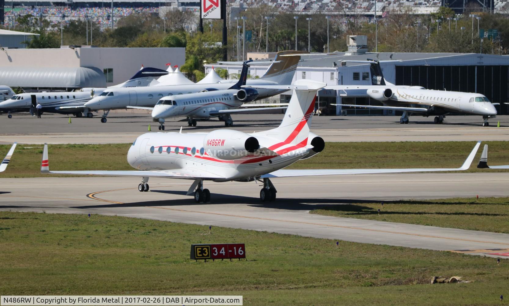 N486RW, 2014 Gulfstream Aerospace GV-SP (G550) C/N 5484, Gulfstream 550