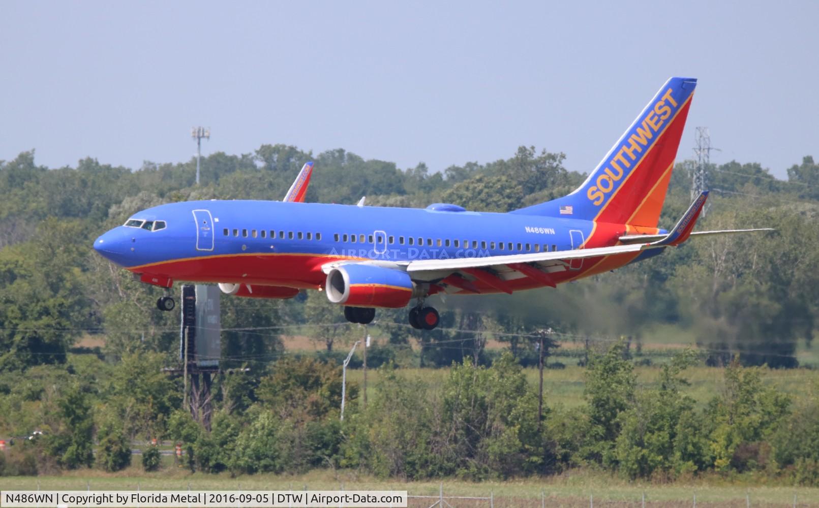 N486WN, 2004 Boeing 737-7H4 C/N 33852, Southwest