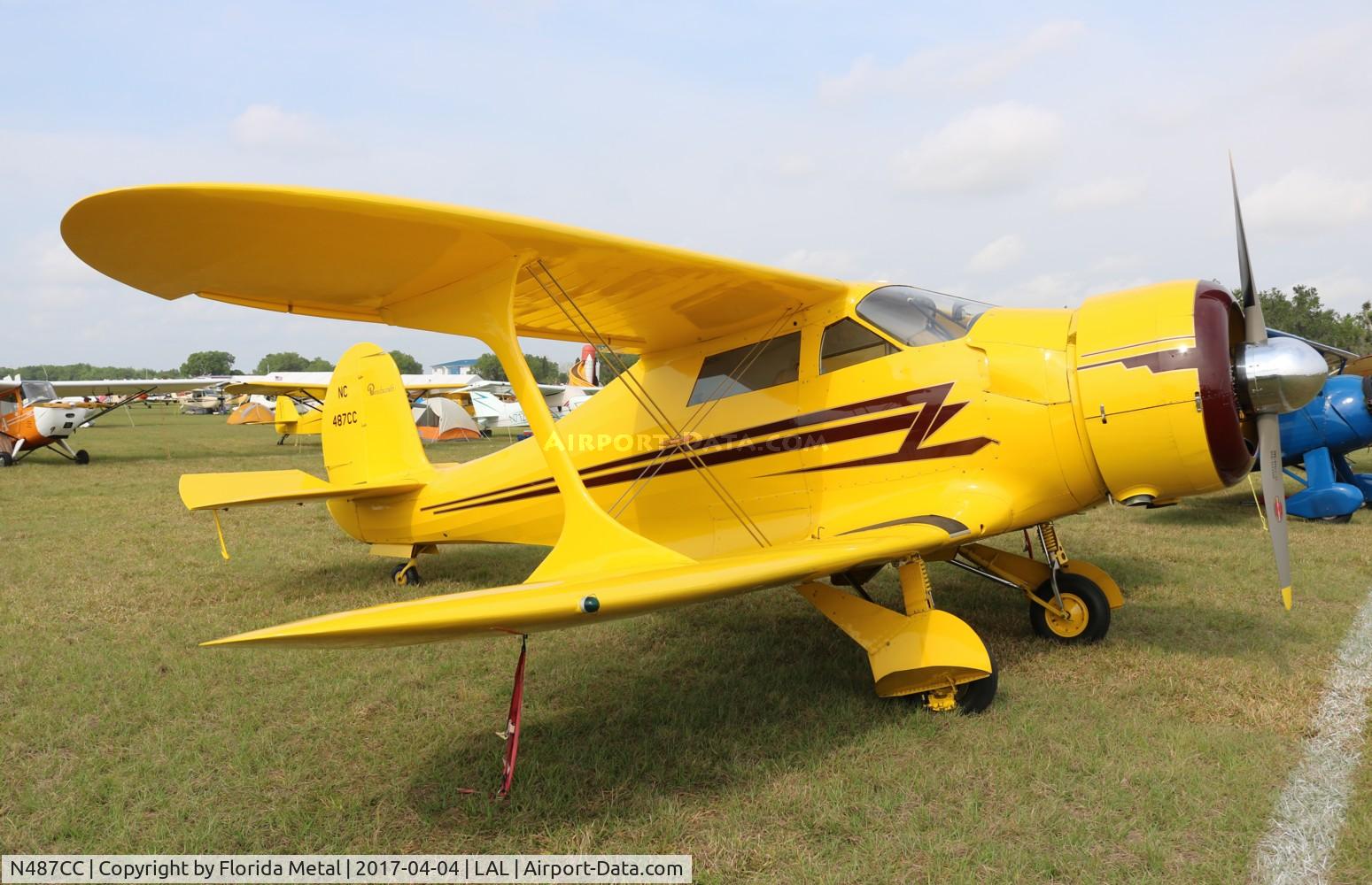 N487CC, 1943 Beech D17S Staggerwing C/N 4837, Staggerwing
