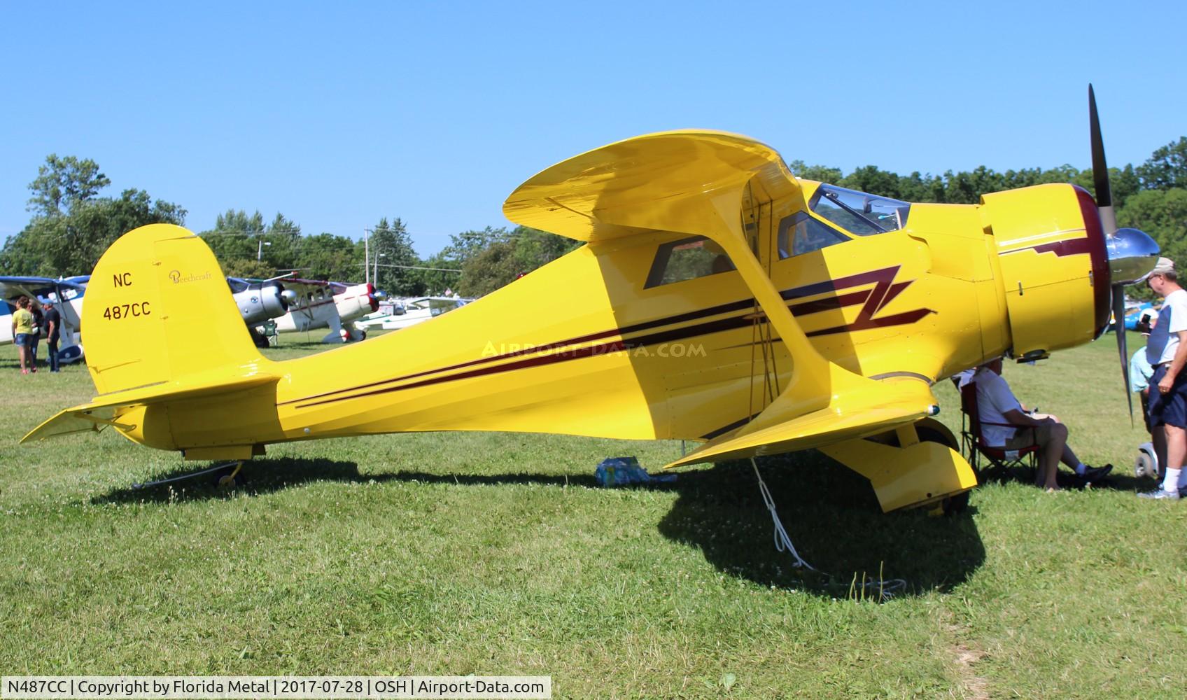 N487CC, 1943 Beech D17S Staggerwing C/N 4837, Staggerwing