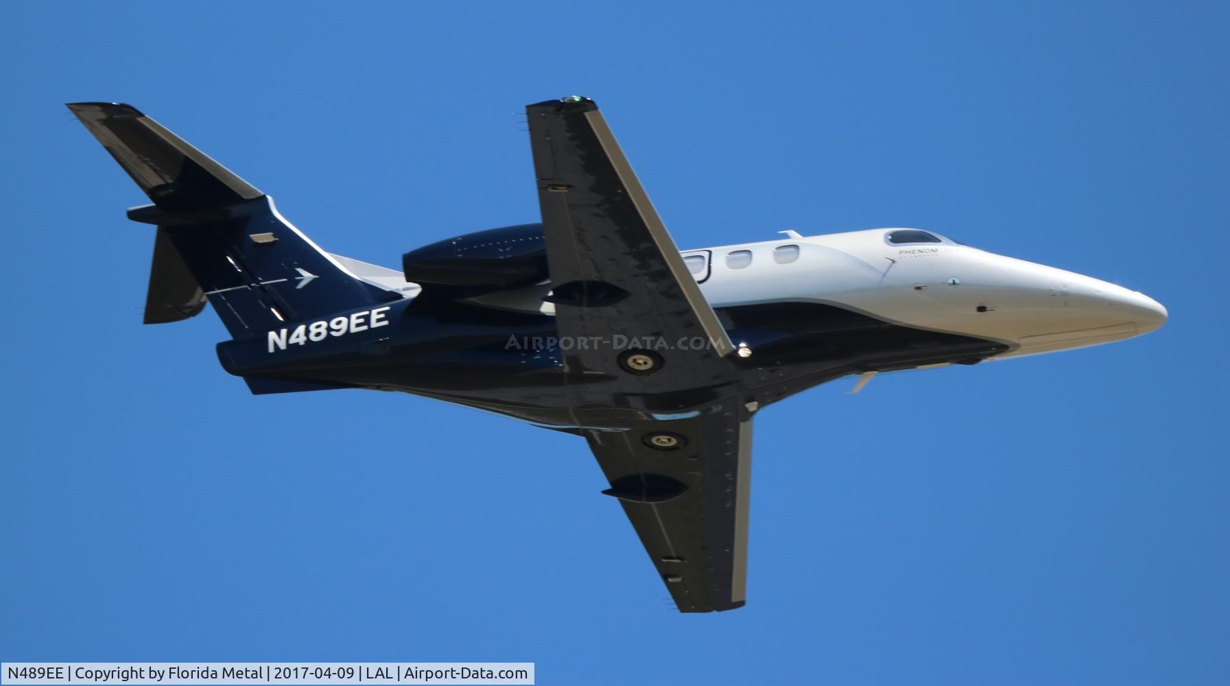 N489EE, 2017 Embraer EMB-500 Phenom 100 C/N 50000372, Phenom 100