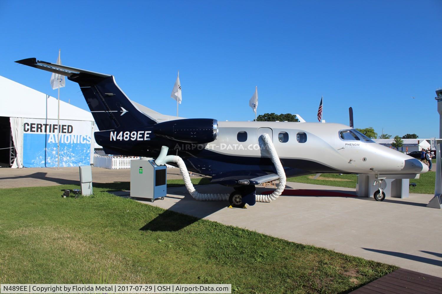 N489EE, 2017 Embraer EMB-500 Phenom 100 C/N 50000372, Phenom 100