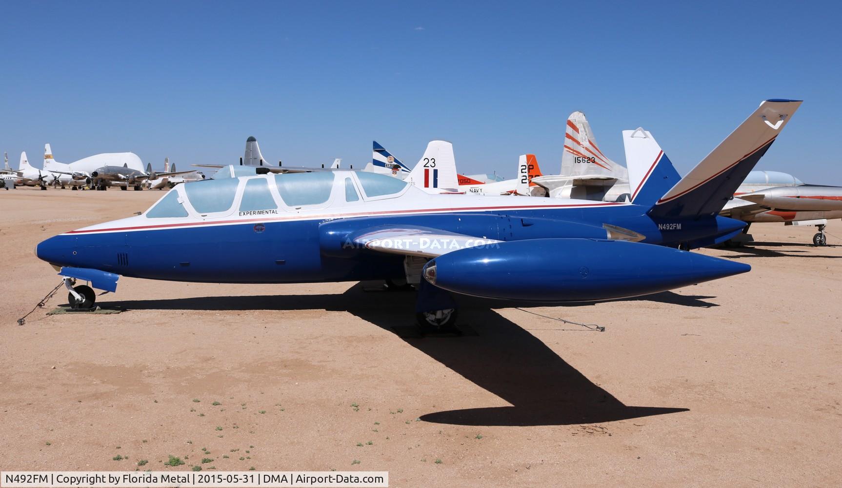 N492FM, 1966 Fouga CM-170 Magister C/N 492, CM-170