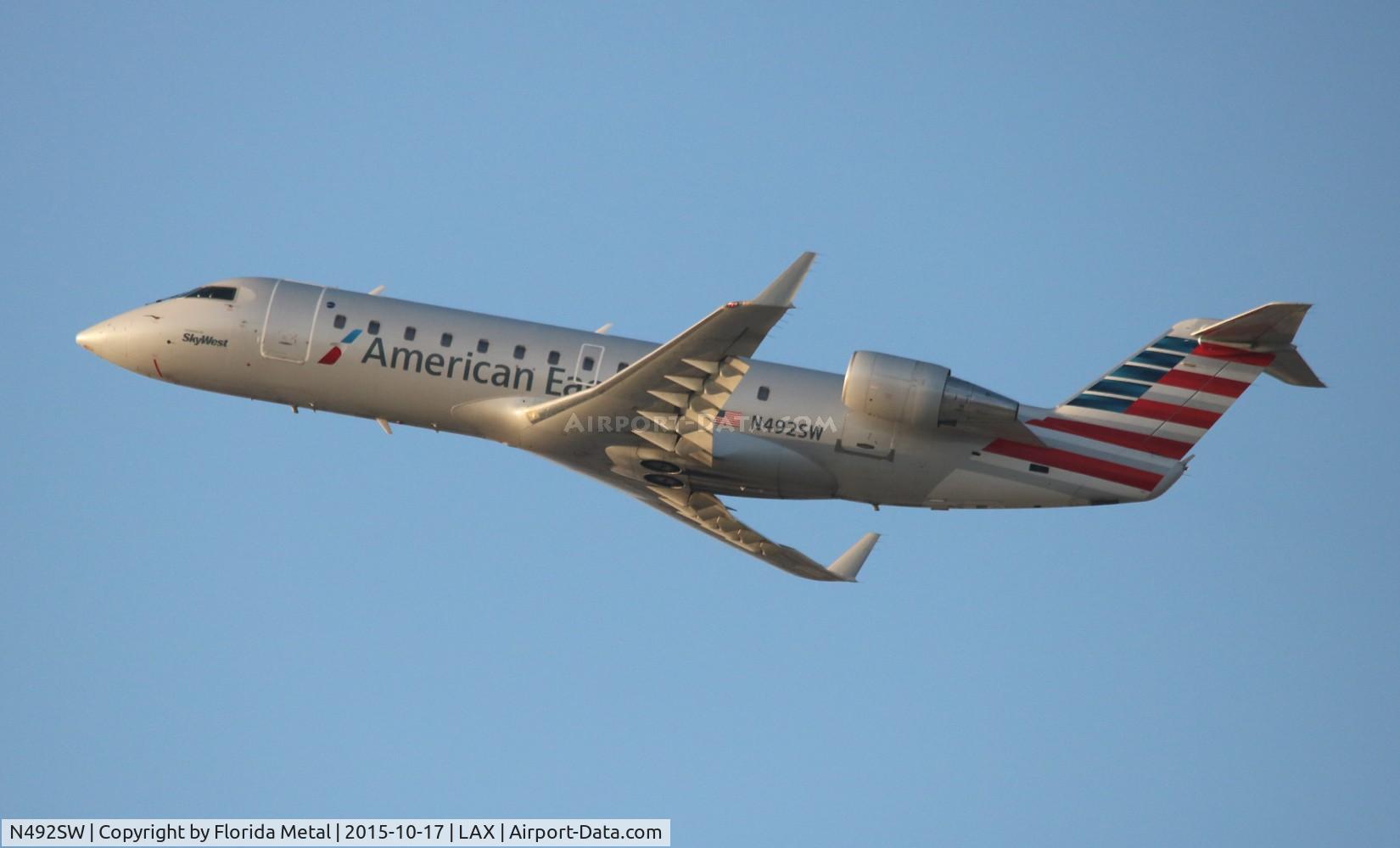 N492SW, 1997 Canadair CRJ-100ER (CL-600-2B19) C/N 7168, American Eagle