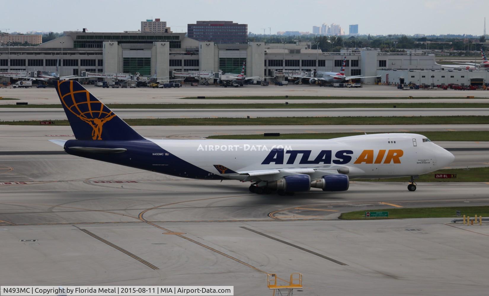 N493MC, 1998 Boeing 747-47UF C/N 29254, Atlas