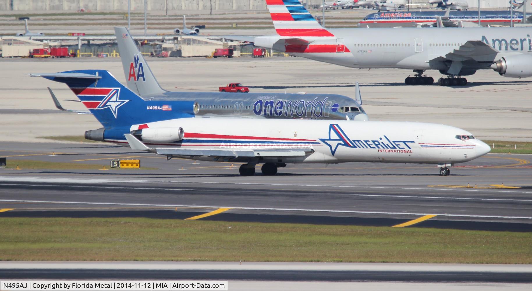 N495AJ, 1975 Boeing 727-233F C/N 20937, Amerijet