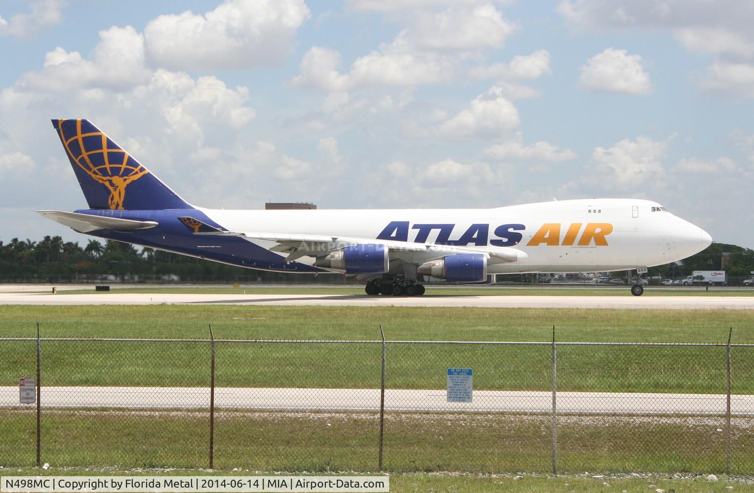 N498MC, 1999 Boeing 747-47UF C/N 29259, Atlas