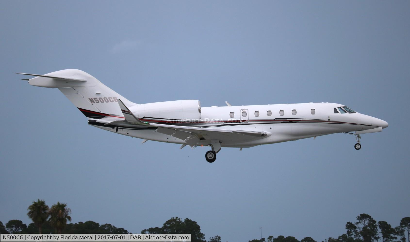 N500CG, 2015 Cessna 750 Citation X C/N 750-0519, Chip Ganassi Racing