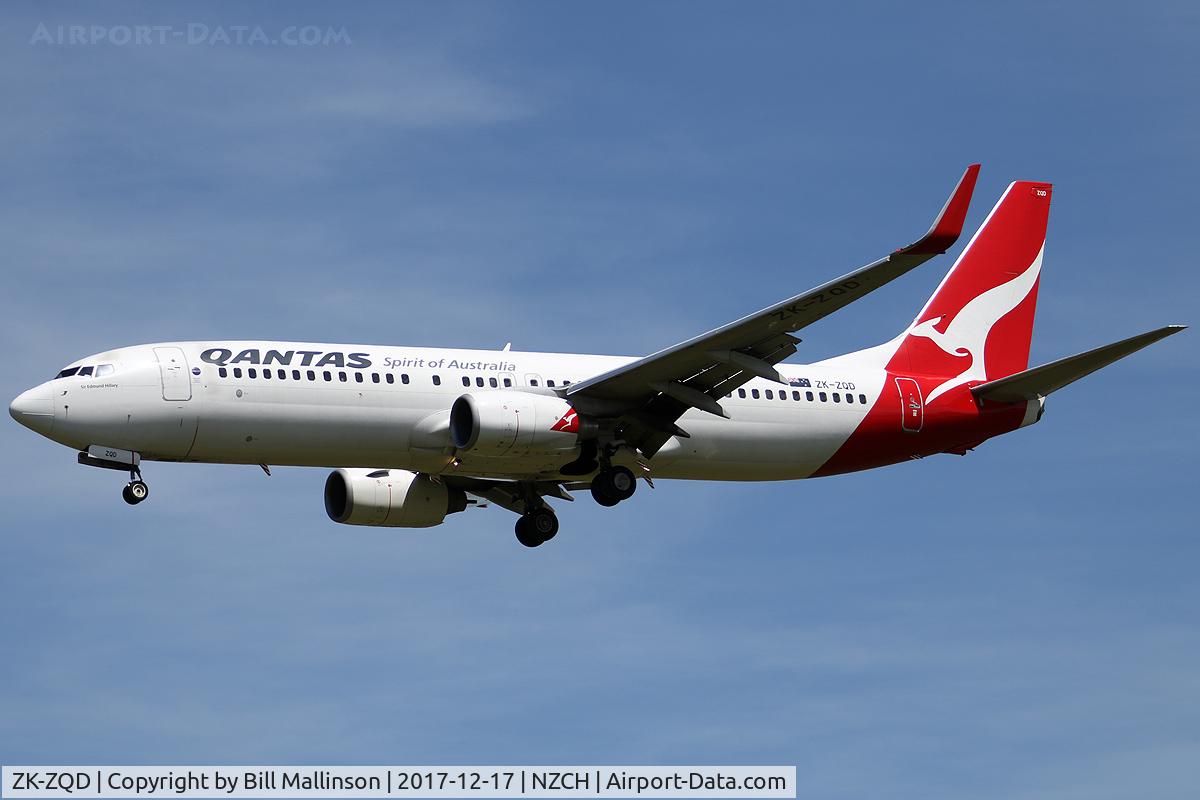 ZK-ZQD, 2011 Boeing 737-838 C/N 34203, QF135