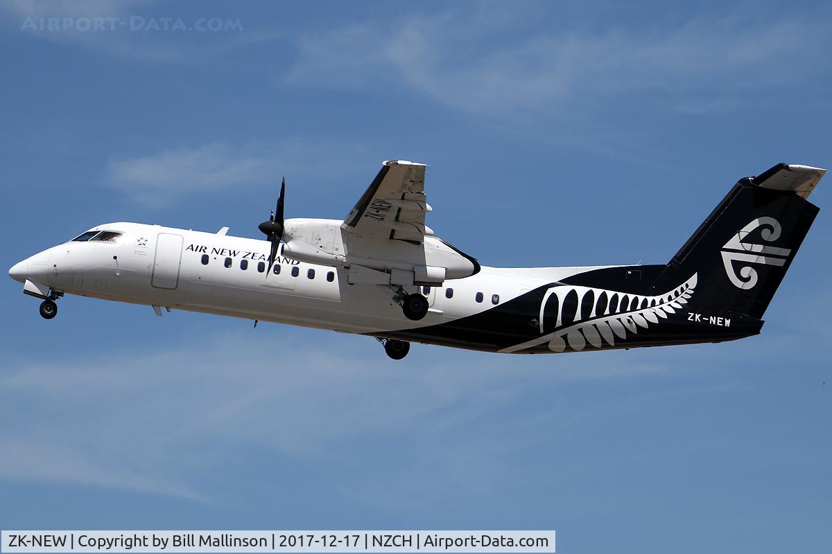 ZK-NEW, 2007 De Havilland Canada DHC-8-311Q Dash 8 C/N 648, away to NSN