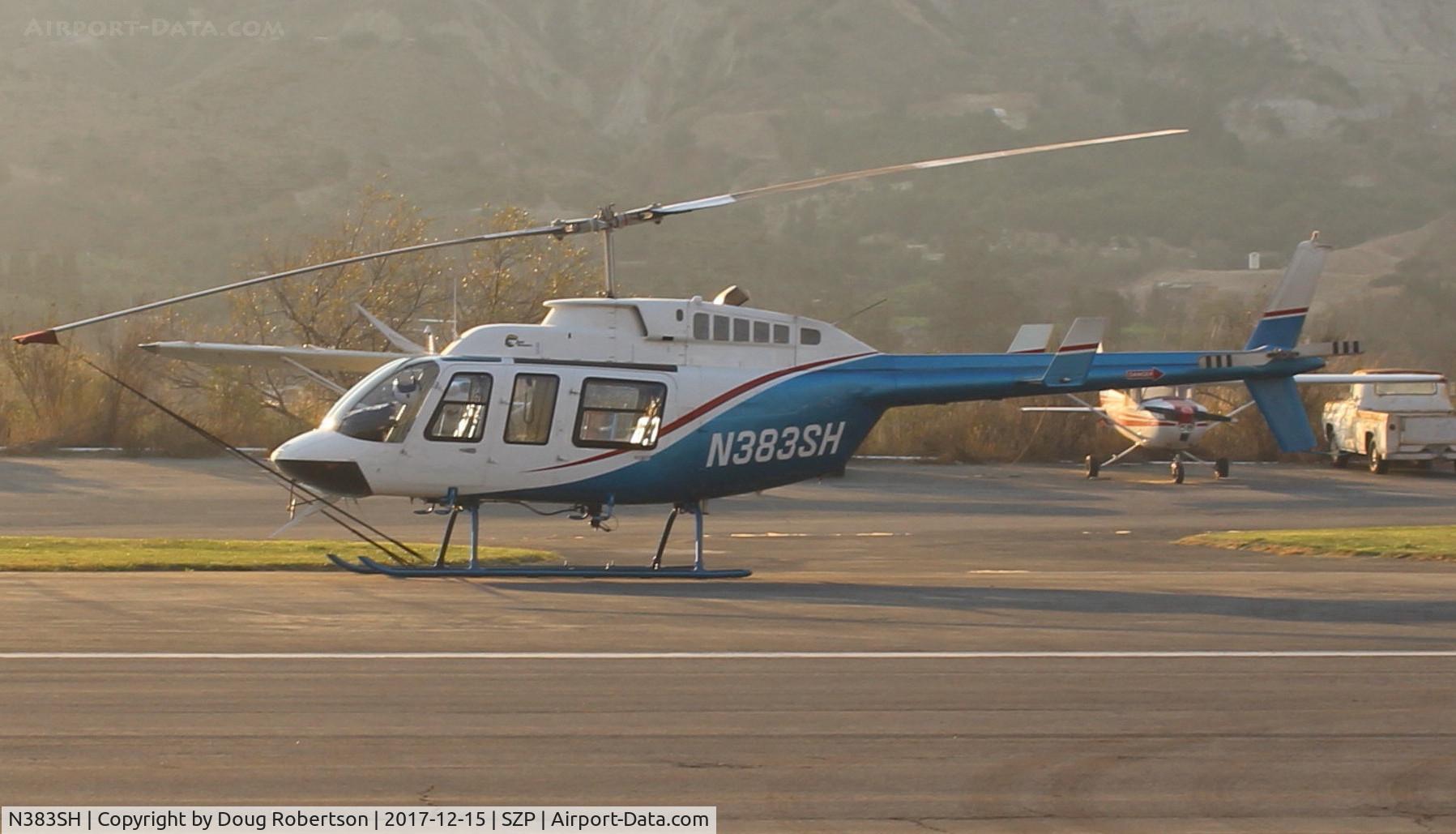 N383SH, 1983 Bell 206L-3 LongRanger III C/N 51073, 1983 Bell 206L-3 LongRanger III, one Allison 250 C30-P 650 SHp, of Aspen Helicopters based at OXR