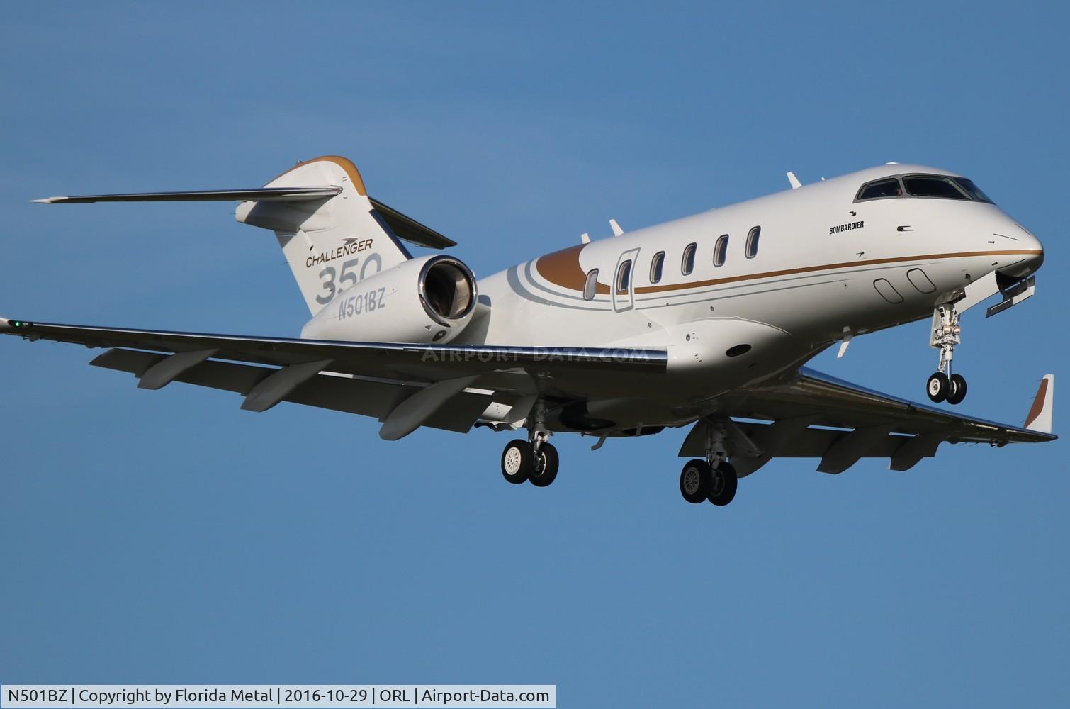 N501BZ, 2014 Bombardier Challenger 350 (BD-100-1A10) C/N 20501, Challenger 350