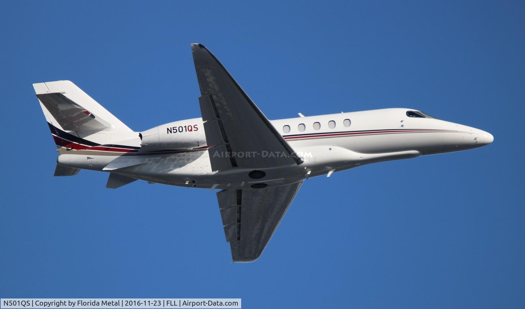 N501QS, 2016 Cessna 680A Citation Latitude C/N 680A-0037, Net Jets