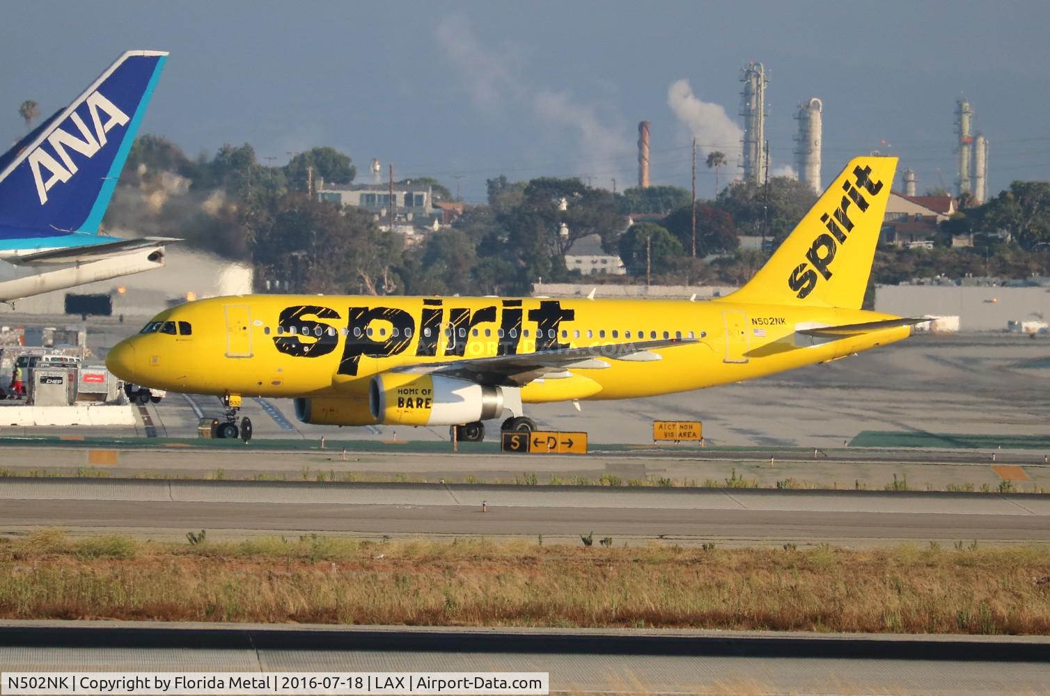 N502NK, 2005 Airbus A319-132 C/N 2433, Spirit