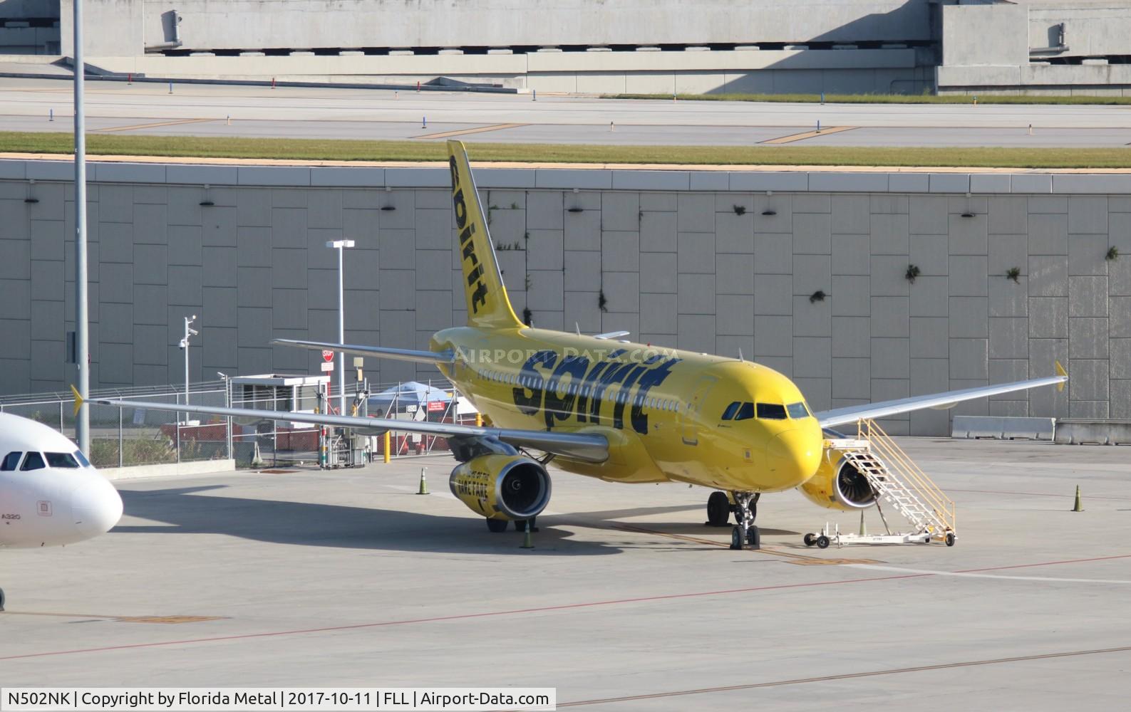 N502NK, 2005 Airbus A319-132 C/N 2433, Spirit