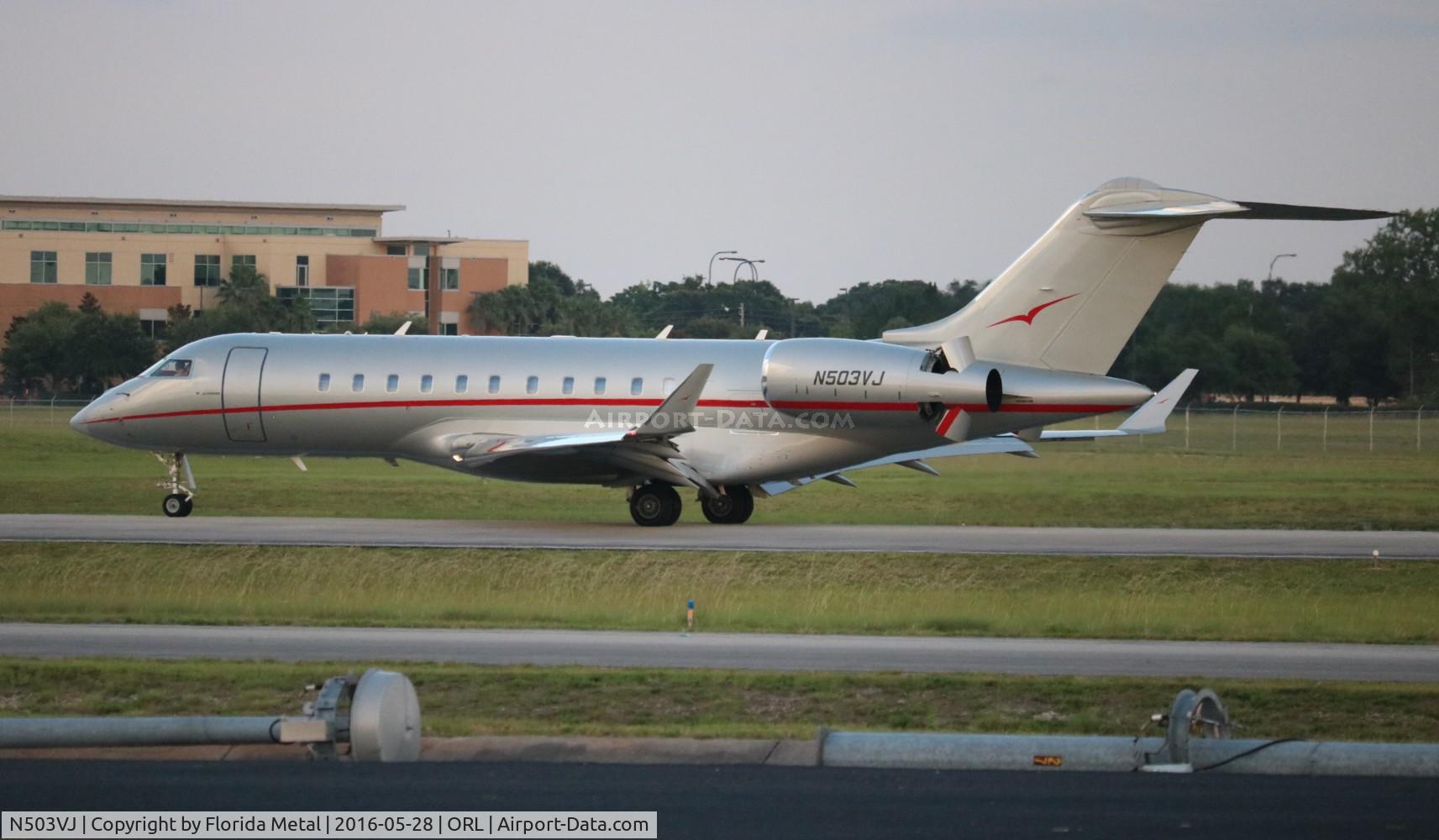 N503VJ, 2013 Bombardier BD-700-1A11 Global 5000 C/N 9565, Vista Jet