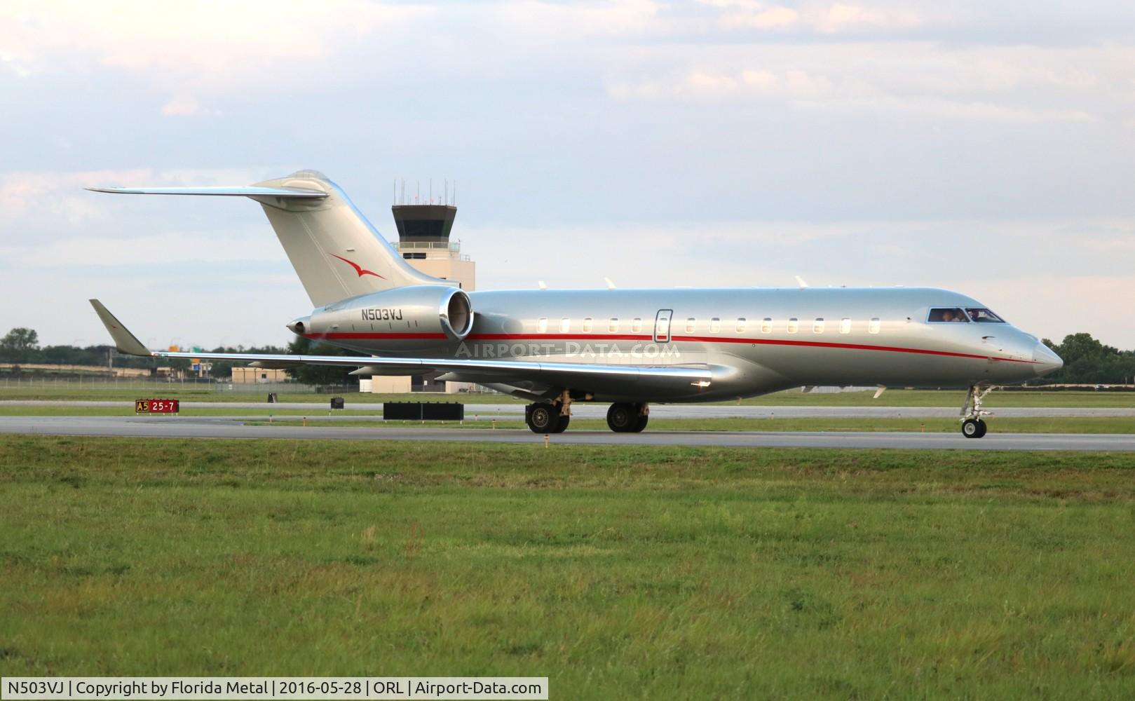 N503VJ, 2013 Bombardier BD-700-1A11 Global 5000 C/N 9565, Vista Jet