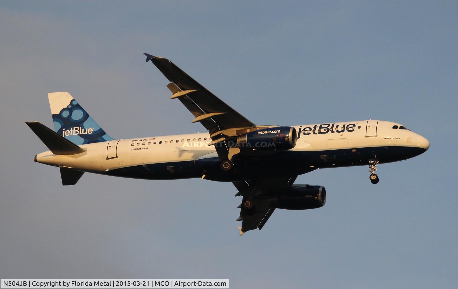N504JB, 1999 Airbus A320-232 C/N 1156, Jet Blue