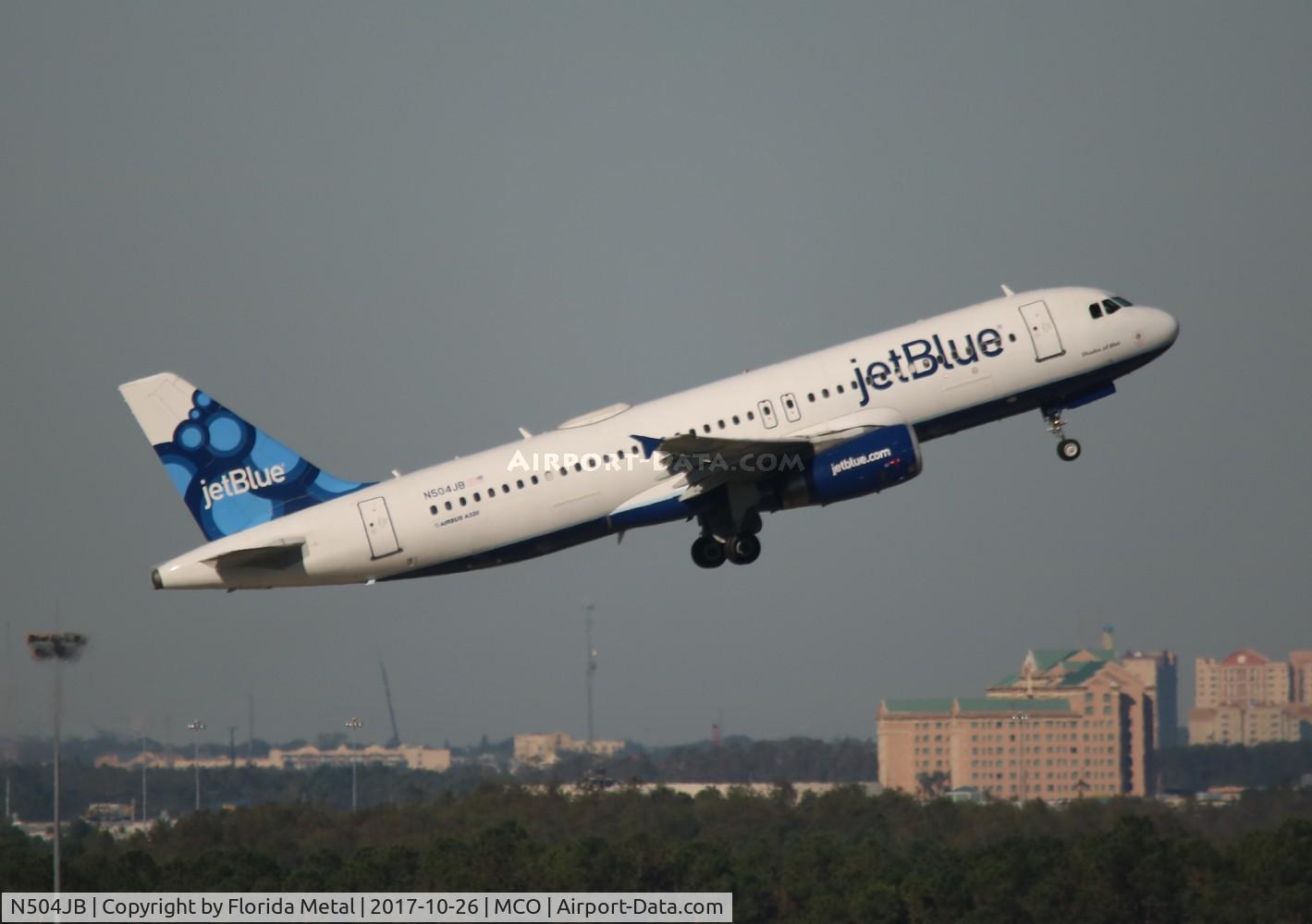 N504JB, 1999 Airbus A320-232 C/N 1156, Jet Blue