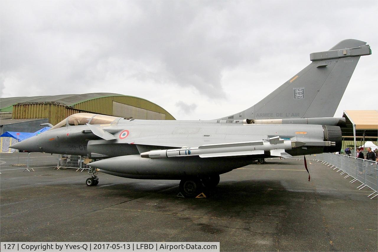 127, Dassault Rafale C C/N 127, Dassault Rafale C, Static display, Bordeaux-Mérignac Air Base 106 (LFBD-BOD) Open day 2017