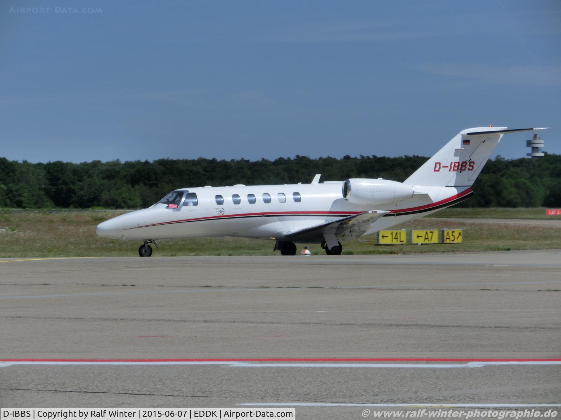 D-IBBS, 2006 Cessna 525A CitationJet CJ2 C/N 525A-0313, Cessna 525A CitatioJet CJ2+ - Breitenbach Software Engineering - 525A0313 - D-IBBS - 07.06.2015 - CGN