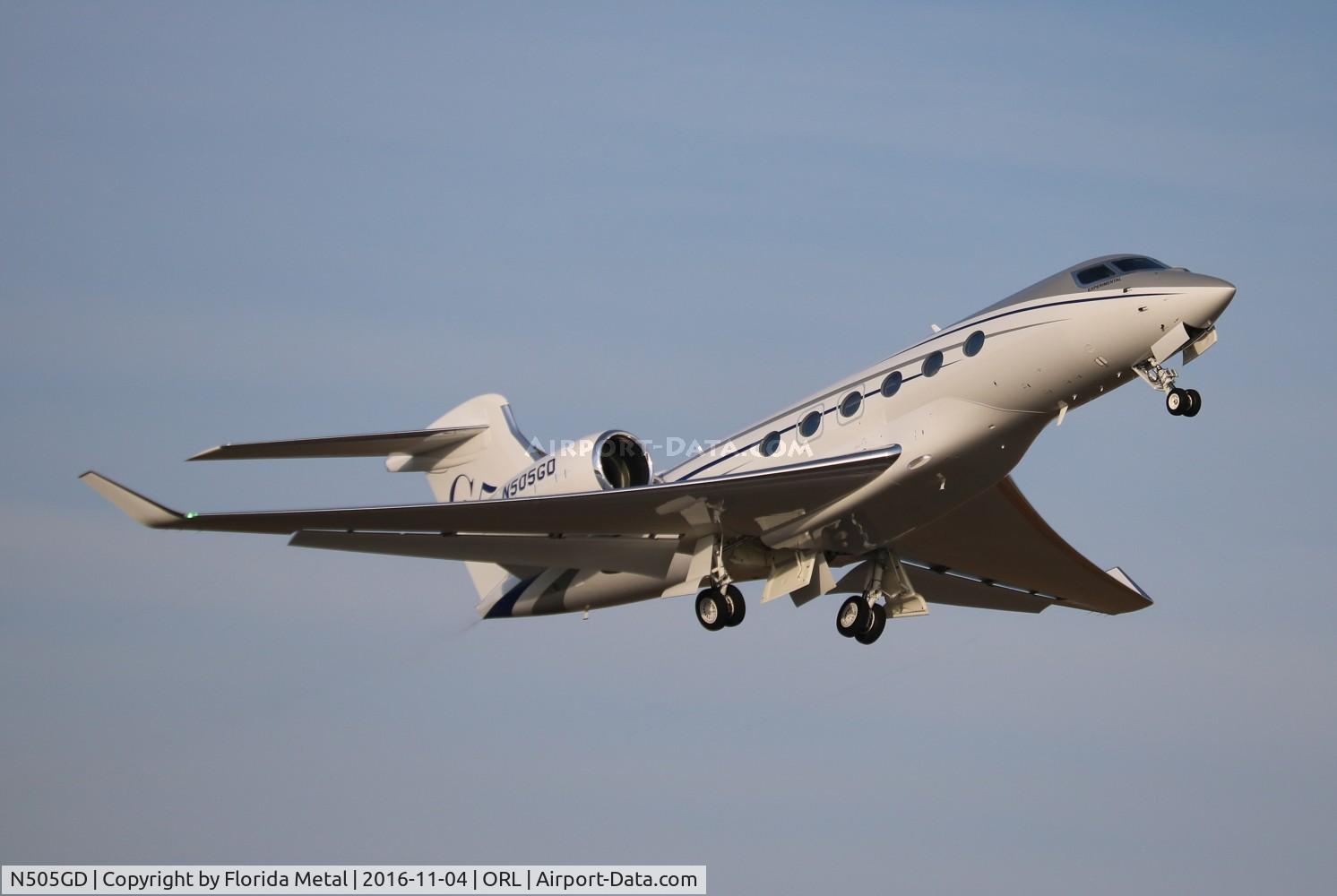 N505GD, 2016 Gulfstream Aerospace GVII-G500 C/N 72005, Gulfstream 500