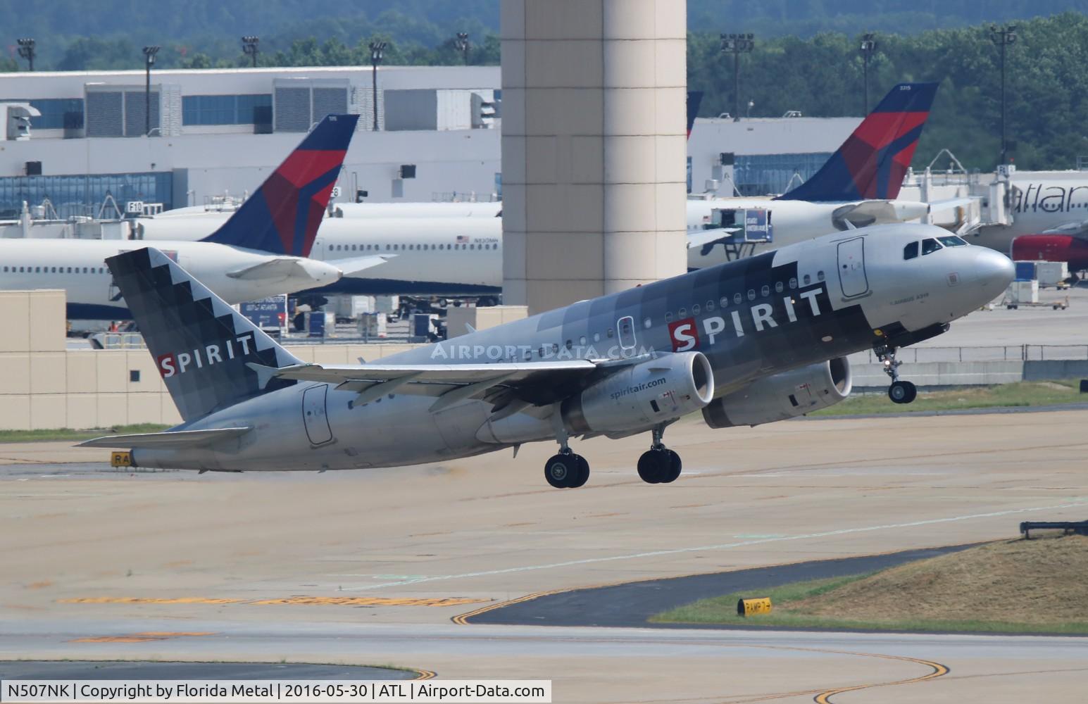 N507NK, 2005 Airbus A319-132 C/N 2560, Spirit