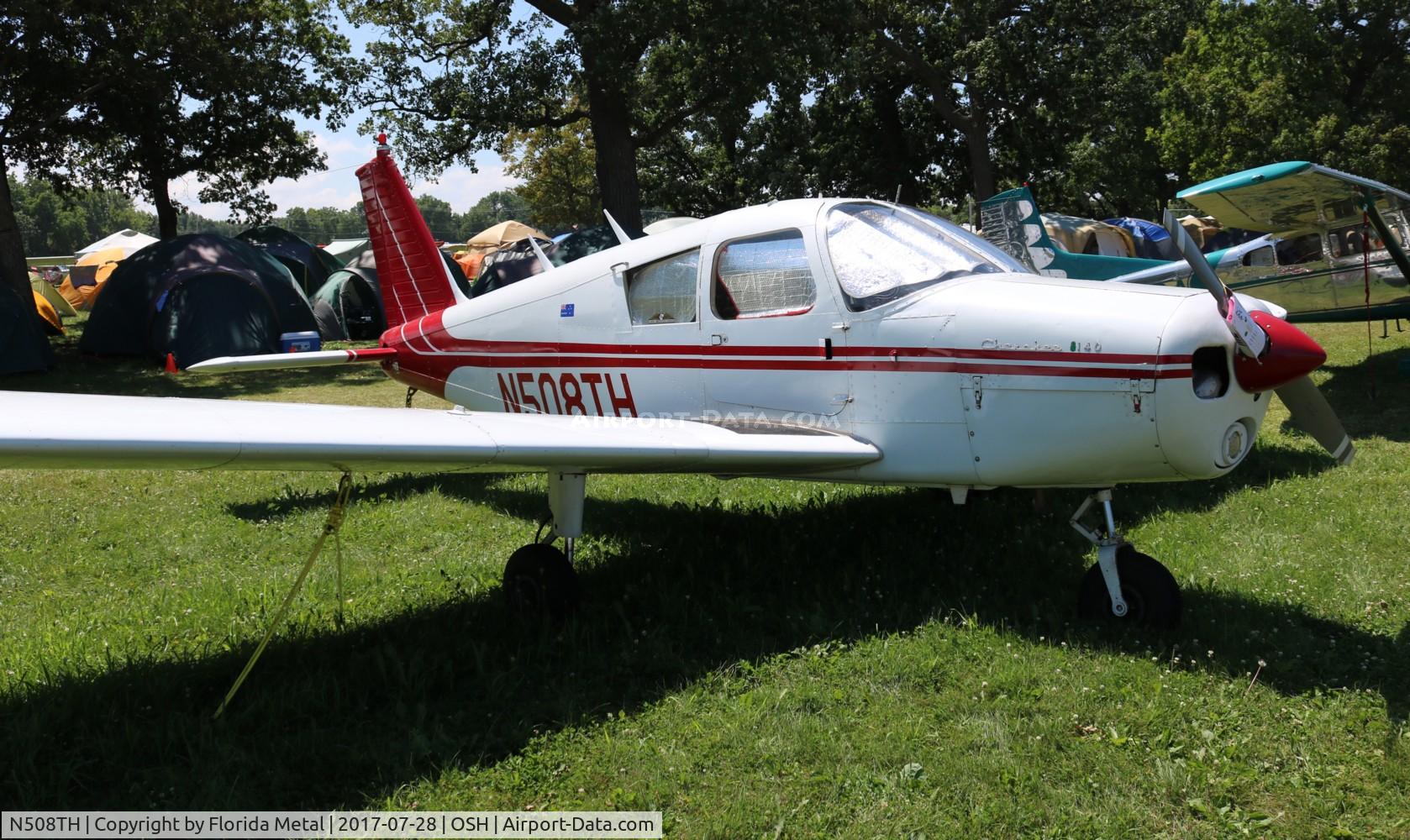 N508TH, 1967 Piper PA-28-140 C/N 28-22869, PA-28-140
