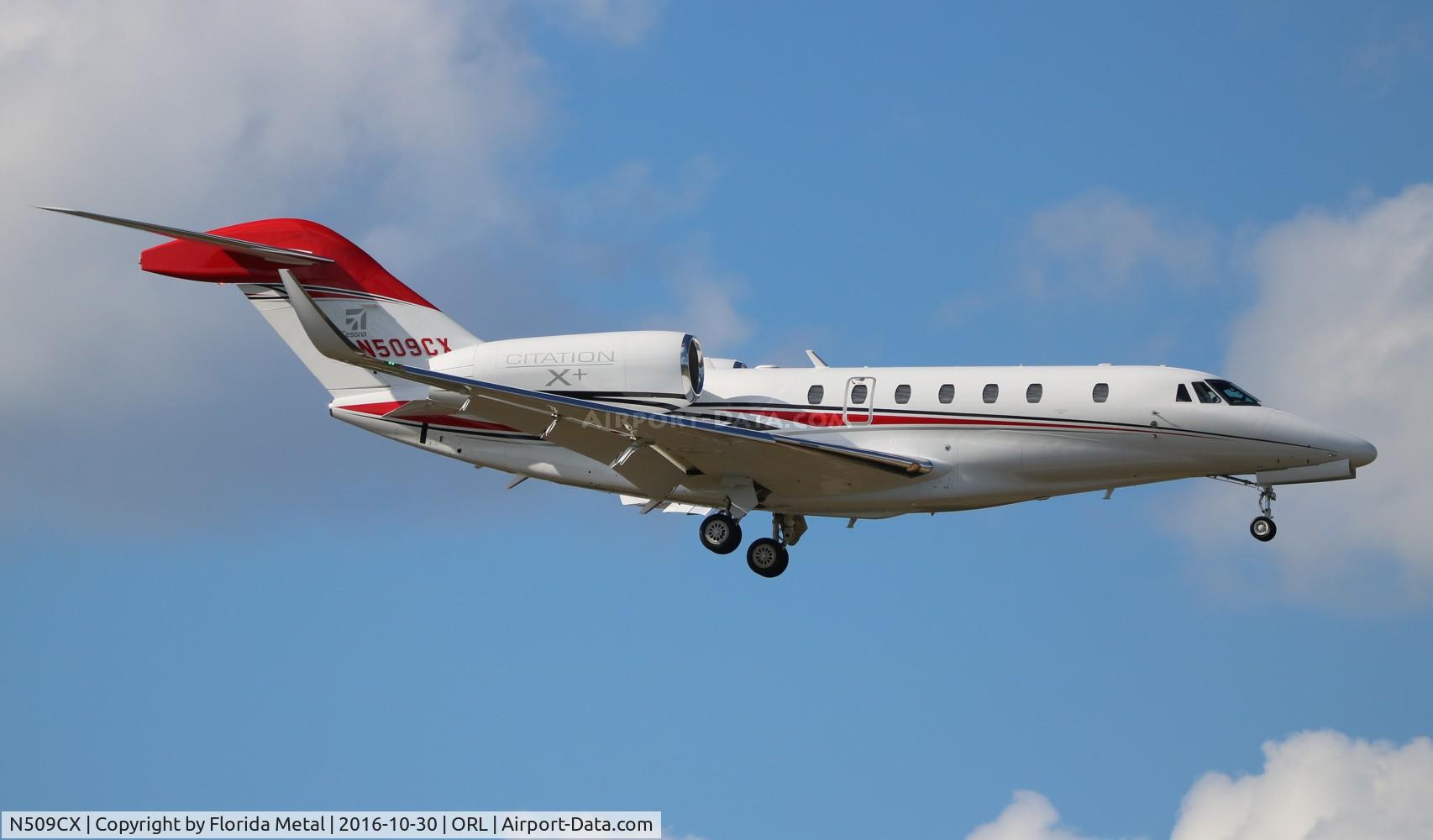 N509CX, 2014 Cessna 750 + Citation X C/N 750-0509, Citation X+