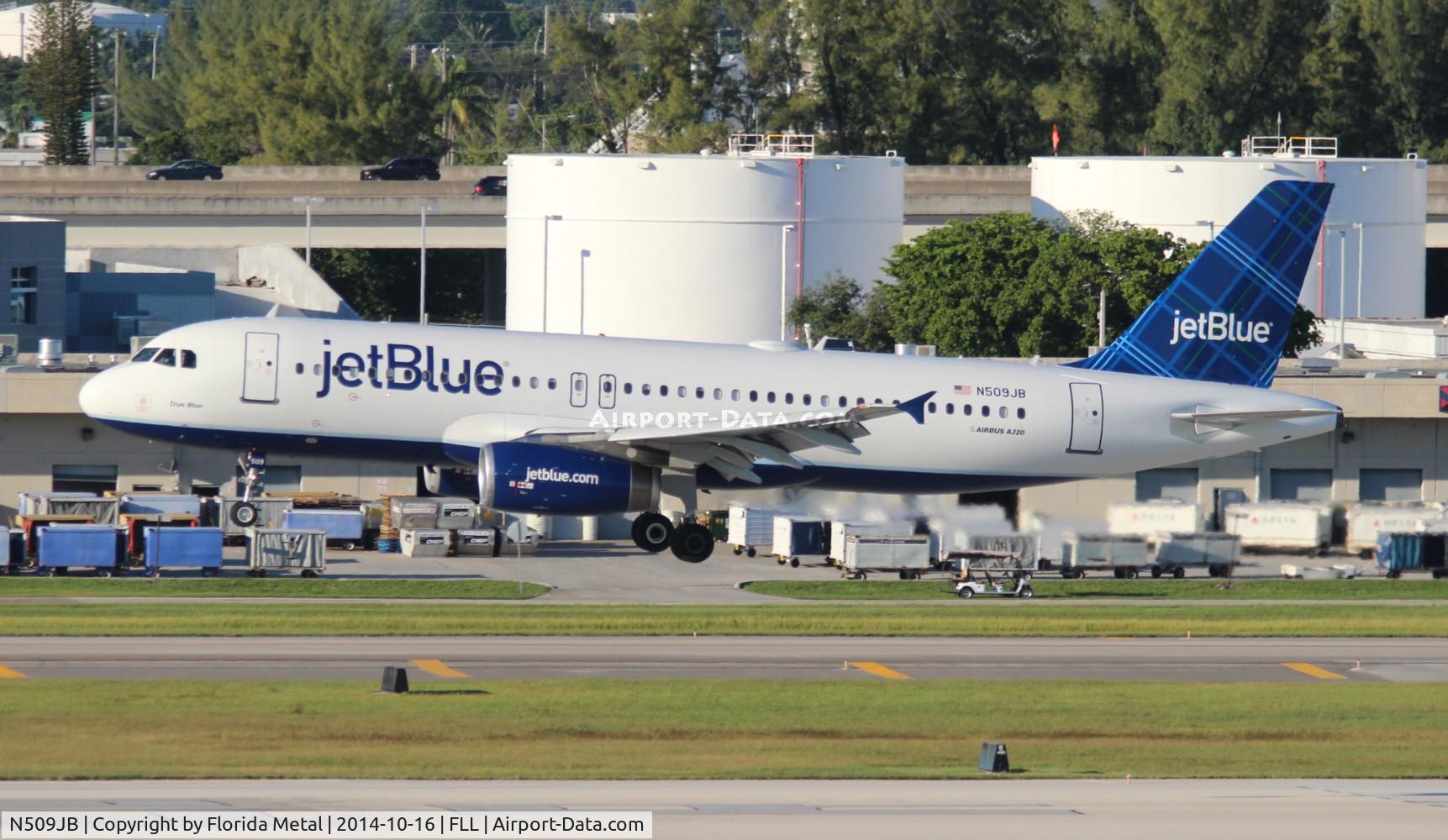 N509JB, 2000 Airbus A320-232 C/N 1270, Jet Blue