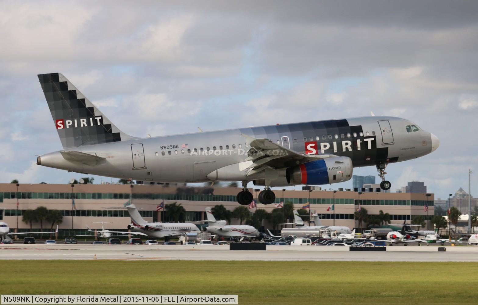 N509NK, 2005 Airbus A319-132 C/N 2603, Spirit