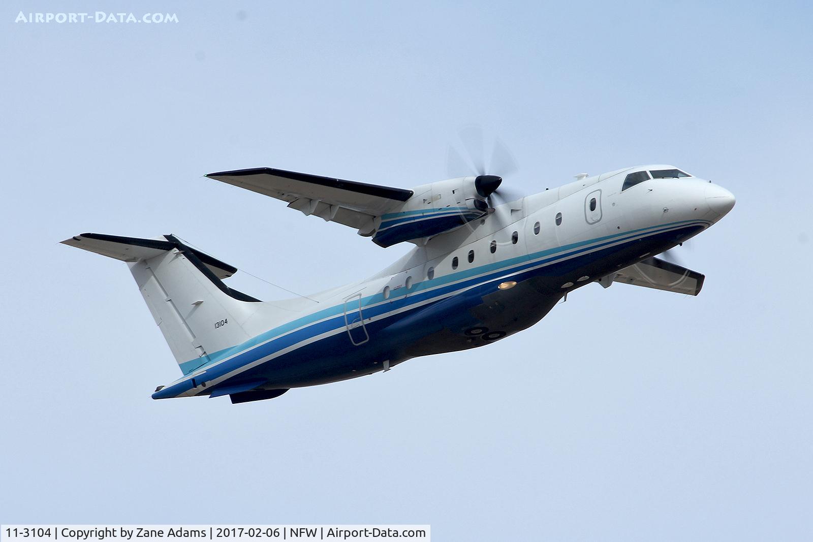 11-3104, 1997 Dornier C-146A Wolfhound (Do328-110) C/N 3085, Departintg NAS Fort Worth