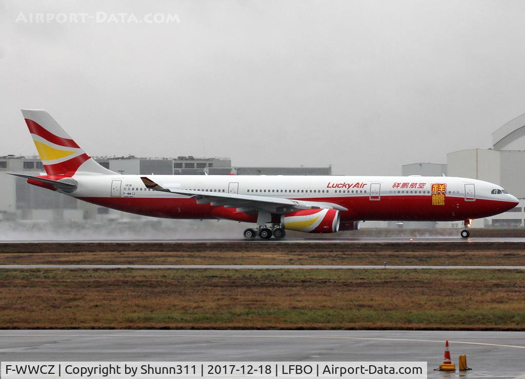 F-WWCZ, 2017 Airbus A330-343 C/N 1838, C/n 1838