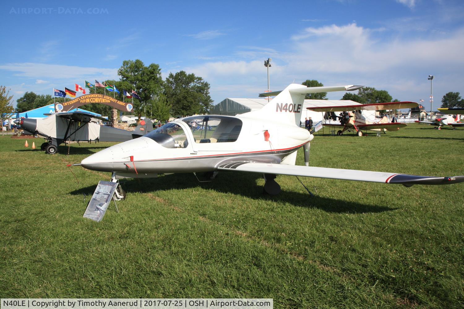 N40LE, Prescott Aeronautical Pusher C/N 032, Prescott Aeronautical Pusher, c/n: 032