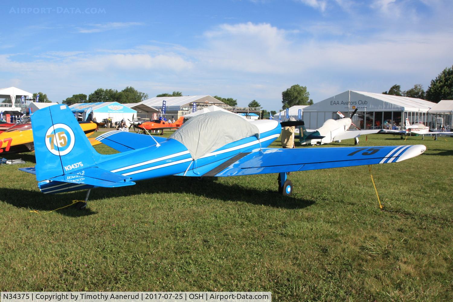 N34375, 1954 Meyers MAC-145 C/N 218, 1954 Meyers MAC-145, c/n: 218