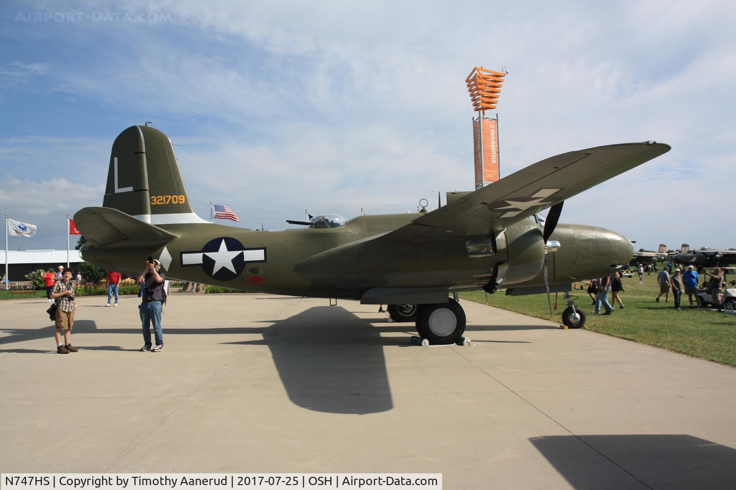 N747HS, 1943 Douglas A-20G-40-DO Havoc C/N 21356, 1943 Douglas A-20G Havoc, c/n: 21356