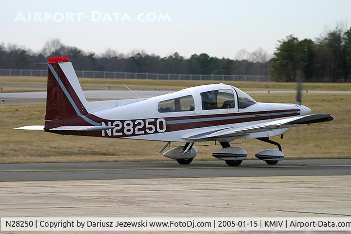 N28250, 1978 Gulfstream American Corp AA-5B C/N AA5B0968, Gulfstream American Corp AA-5B Tiger  C/N AA5B0968, N28250
