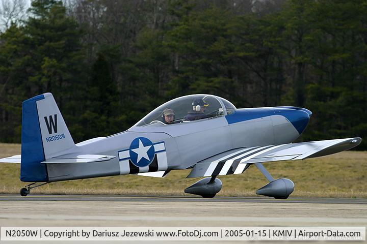 N2050W, 2002 Vans RV-8 C/N 81153, Vans RV-8  C/N 81153, N2050W