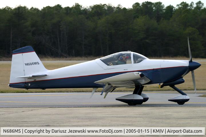 N686MS, 2001 Vans RV-6A C/N 25708, Vans RV-6A  C/N 25708, N686MS