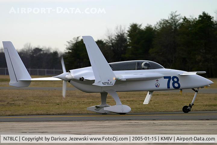 N78LC, Rutan Long-EZ C/N 391, Rutan Long-EZ  C/N 391, N78LC