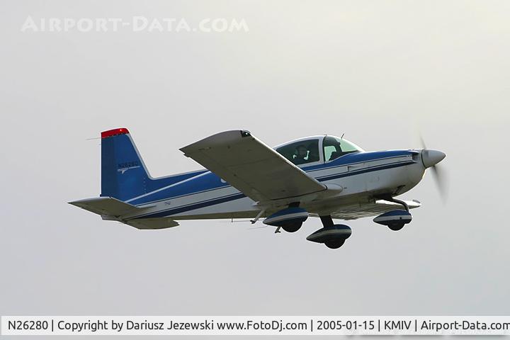 N26280, Grumman American AA-5A Cheetah C/N AA5A0503, American Aviation AA-5A Cheetah  C/N AA5A0503, N26280